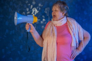 beautiful senior woman is excited euphoric screa 2025 10 15 16 36 27 utc